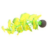 Aquatic Aquarium Fish Tank Self Sinking Medium Middle Silk Plant H-20cm (No10)