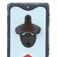 Open Up Bottle Opener Sign Gift Garage Door Shed Bar Hotel Pub Garden Yard