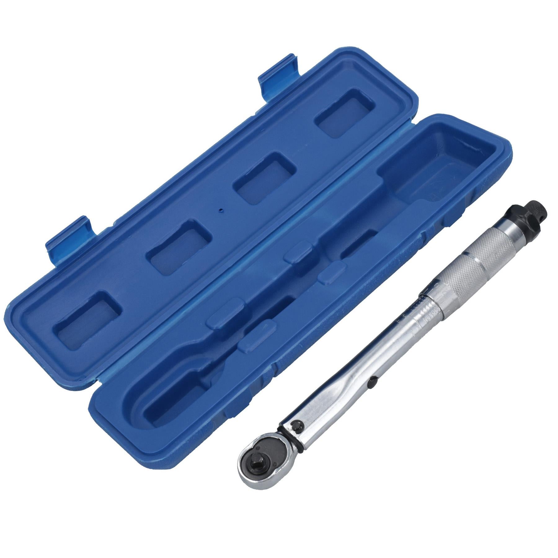 1/4in. Drive Calibrated Torque Wrench Ratcheting Ratchet 2Nm – 24Nm