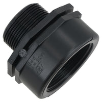 Polypropylene PP Threaded Reducing Socket Female – Male 2in – 1-1/2in BSP
