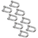 Countersunk Pin Dee Shackle 12mm Hex Socket Rigging Link Stainless Steel 316