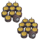 50mm 120 Grit Abrasive Flap Wheel Discs Sanding Rust Removal 6mm Shank