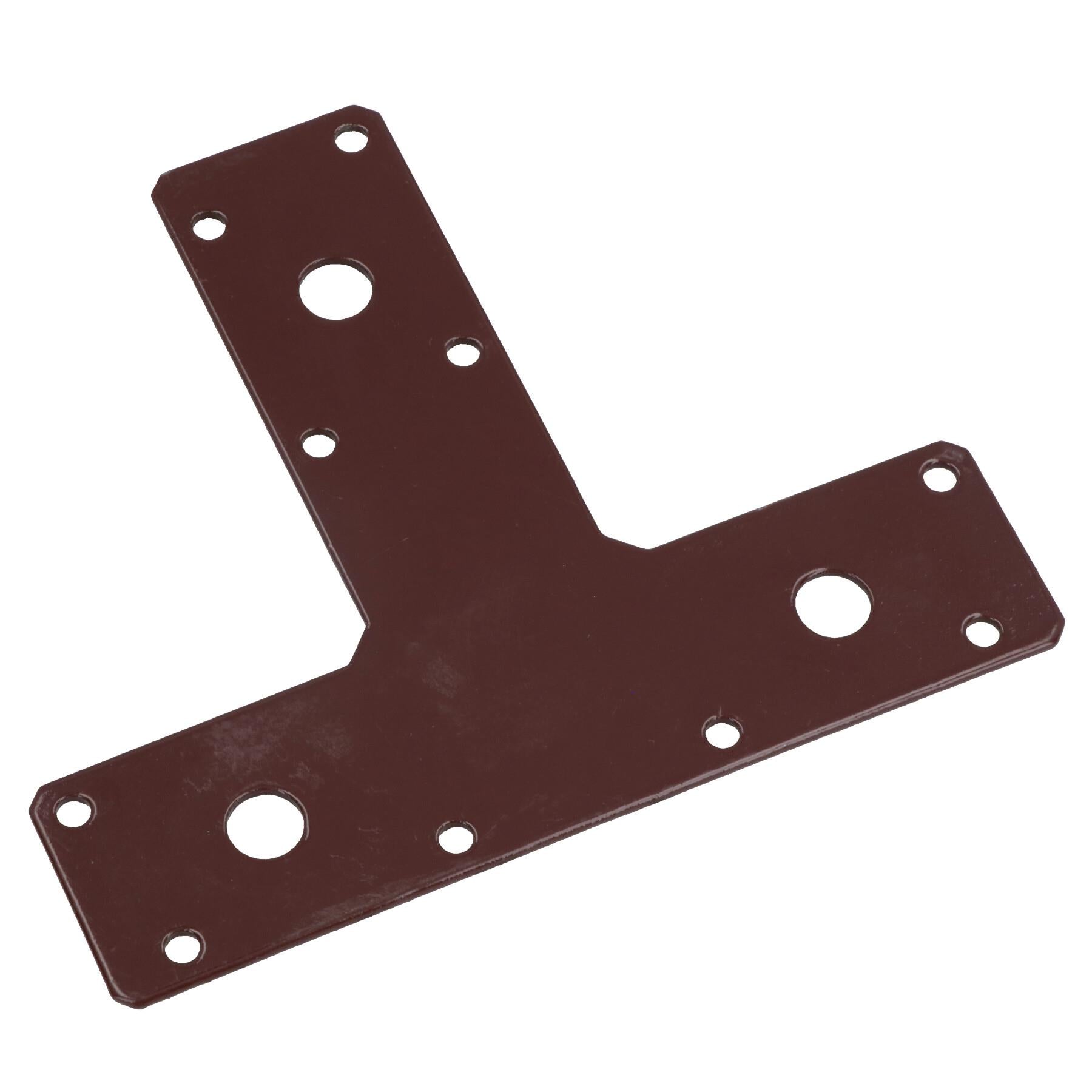 T-Shape Bracket Brace Fastener Plate 150 x 90 x 37mm Joist Joiner Mending