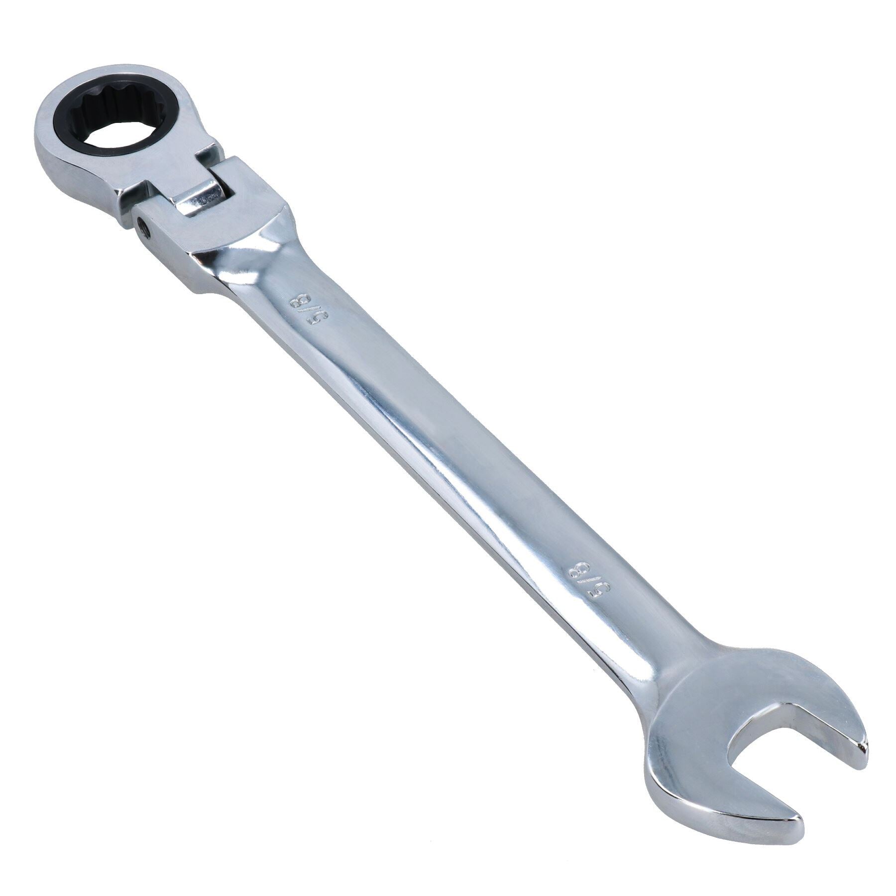 5/8” AF SAE Imperial Flexible Flexi Head Ratchet Spanner Combination Wrench