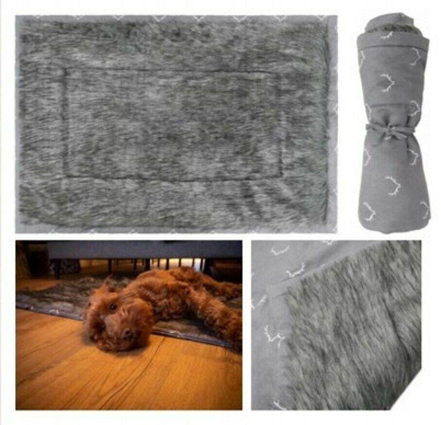 Luxury High Quality Antler Hygge Super Soft Blanket Dog Christmas 75z95cm
