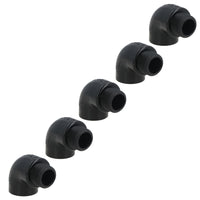Polypropylene PP 3/4in BSP Female x Male Threaded 90° Elbow Connector