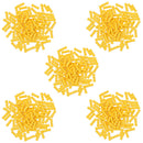 Insulated Straight Butt Connectors Electrical Crimps Terminals Yellow