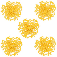 Insulated Straight Butt Connectors Electrical Crimps Terminals Yellow