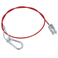 Breakaway Towing Cable For Braked Trailers Caravans Hook And Clevis Pin End