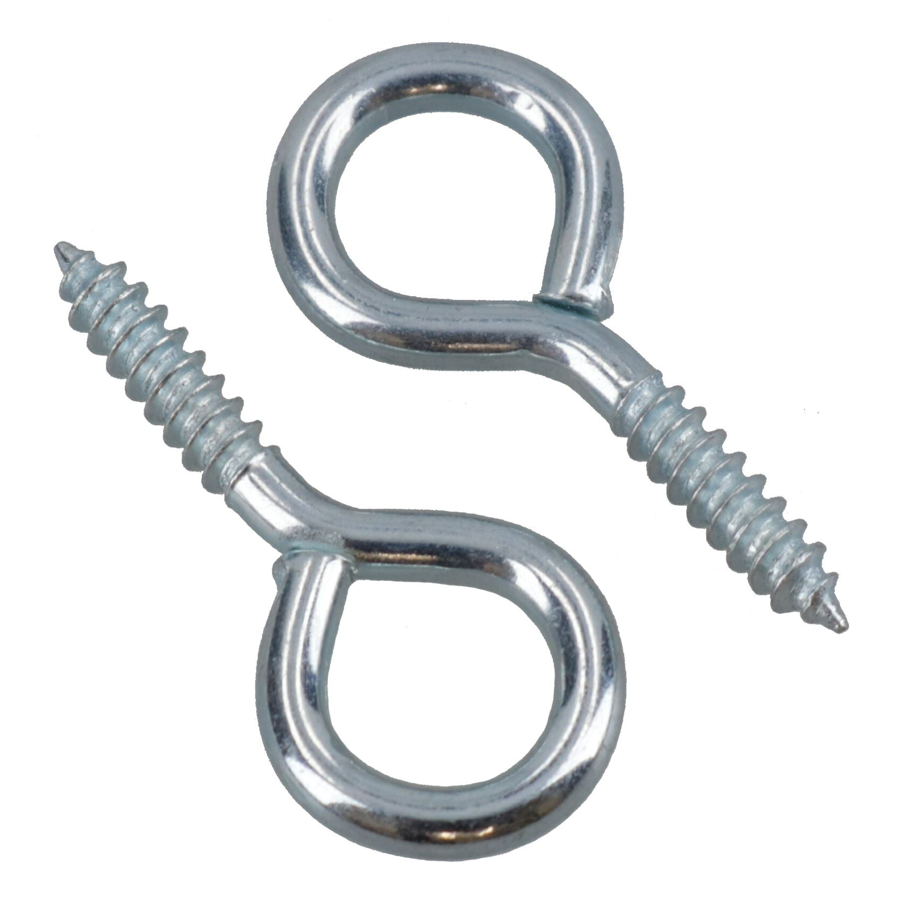 Screw Eye Hooks Fasteners Picture Curtain Hanger 8mm Hook 28mm Length