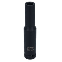 Extra Deep Long Metric MM Impact Socket 1/2" Drive 6 Sided Single Hex