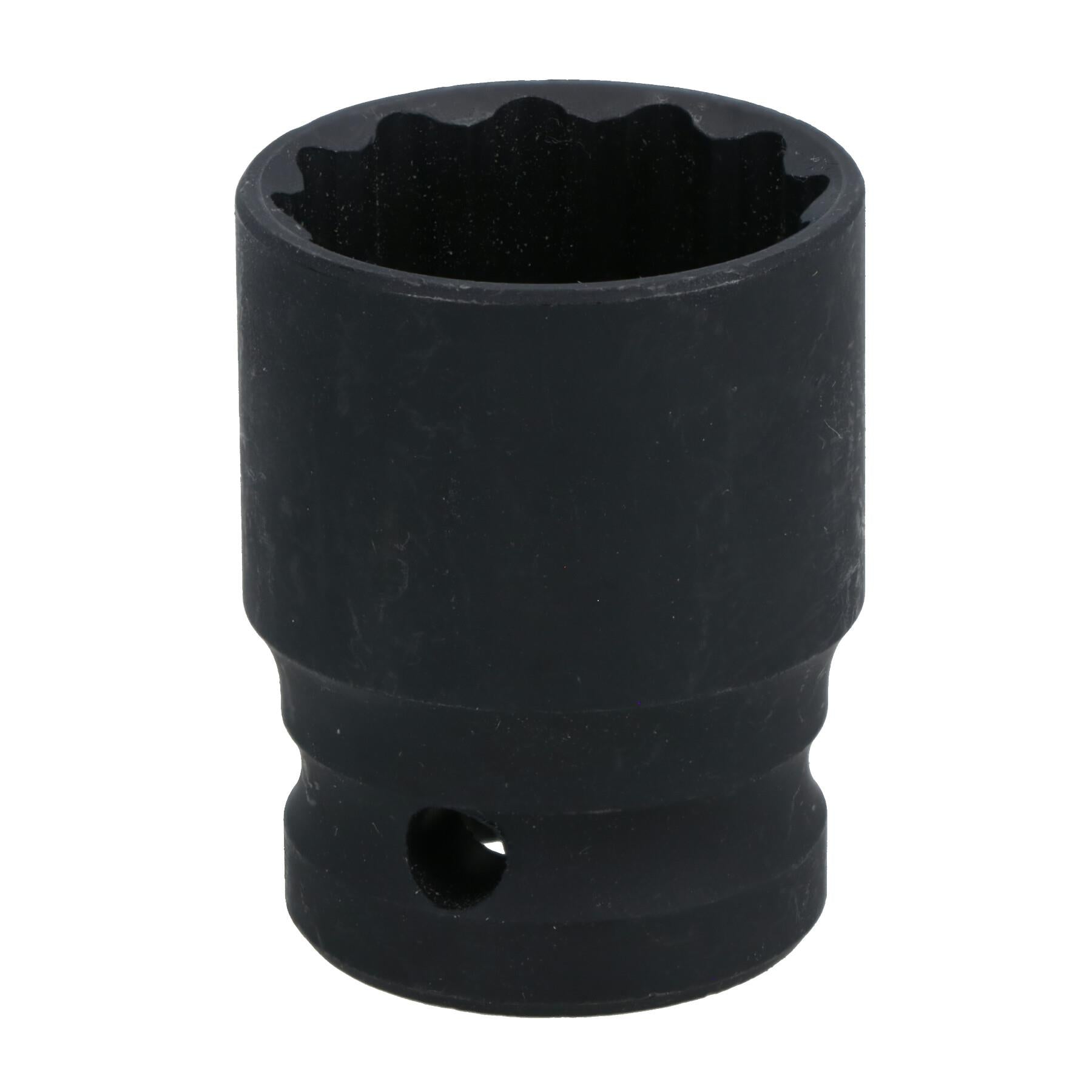 24mm 1/2in. Drive Shallow Metric Impact Impacted Socket 12 Sided Bi-hex