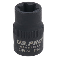 Female Impacted Impact Torx Star E Socket 3/8in Drive Shallow E5 – E24