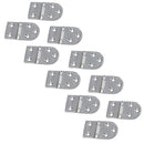 Polished Door Oval Hinge Stainless Steel 40mm x 75mm 316 Marine Cabin
