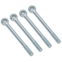 M10 140mm Eye Bolt Single Bolt Zinc Plated Threaded Rings DIN444 Catenary Wire