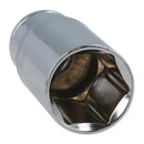 3/8" Drive Shallow And Deep Metric 6 Sided Single Hex Sockets 8mm - 21mm 31pc