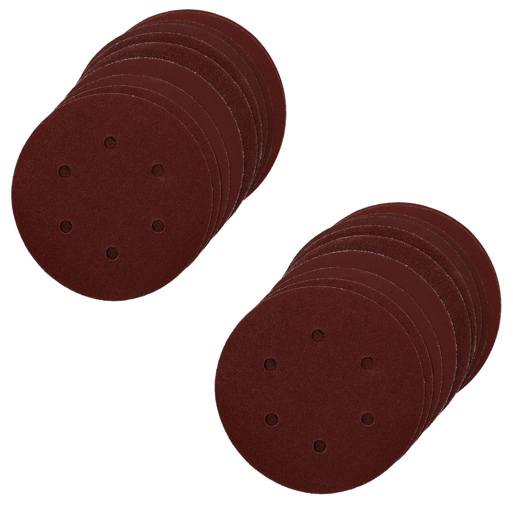 Hook/Loop Sanding Abrasive Discs Orbital DA Palm Sander 20PK 150mm Mixed Grit