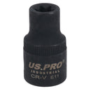 Female Impacted Impact Torx Star E Socket 3/8in Drive Shallow E5 – E24