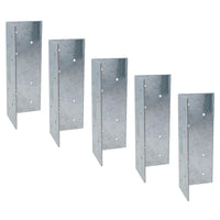 Fence Post Extender Angle Bracket Galvanised 70 x 70 x 180mm Holder Support