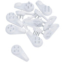 Hard Wall Nail In Hanging Hooks For Photo Frames Mirrors Pictures 30mm