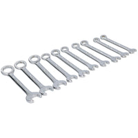 Metric Mini Stubby Spanners / Combination Spanner 4mm - 11mm 10pc Set AT509