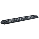 Home Is Where My Boys Are Cast Iron Sign Plaque Wall Door Fence Post House