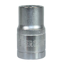 1/2" Drive 13mm Metric Super Lock Shallow 6-Sided Single Hex Socket Bergen