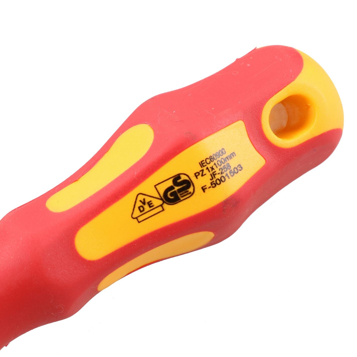 PZ1 x 100mm VDE Insulated Soft Grip Electrical Electricians Screwdriver Pozi