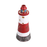 Décoration d'aquarium aquatique Déco LED Phare Ornement d'aquarium 7x10x17cm