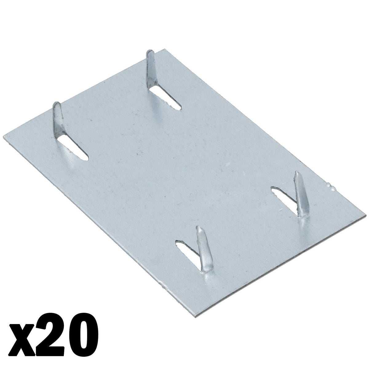 Safe Plate 54mm x 90mm Galvanised Plumbing Electrical Wiring Protector