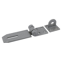 4.5" x 1.5" (114 x 38mm) Hasp & Staple Security Garage Shed Gate Door Latch Lock