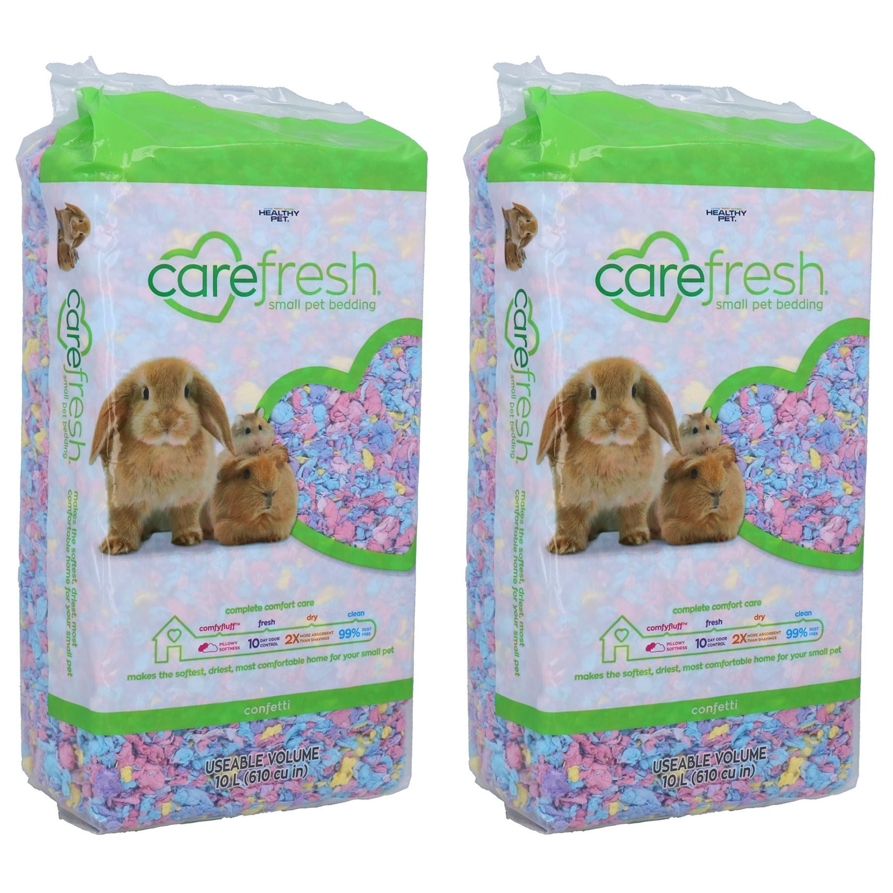 1Pk Confetti 10L Quality Pet Small Animal Bedding  99% Dust Free