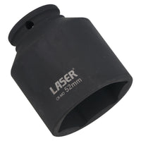 52mm 1/2" Drive Deep Axle Hub Nut Socket 6 Sided Range Rover Land Rover