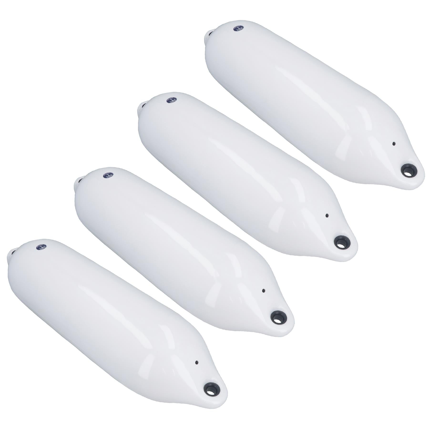 Boat Fender White Anchor Marine Cylinder Yacht Bumper Mooring Buoy