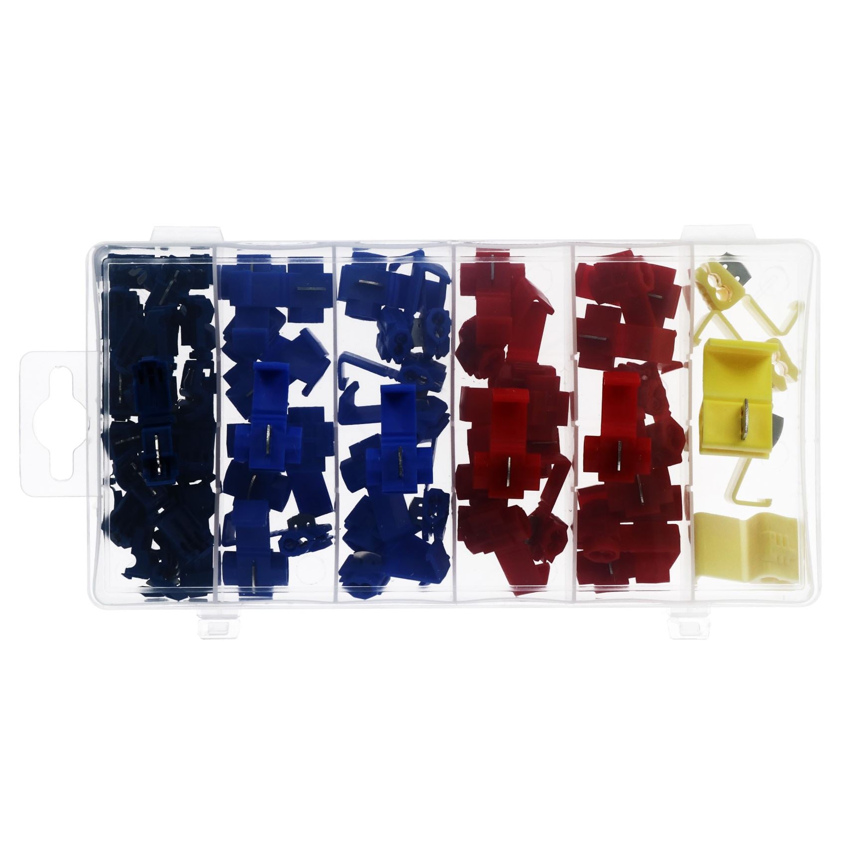 65pc Quick Splice Lock Connector Electrical Wire Crimp Terminal Snap