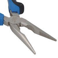 8" / 200mm Straight Long Nose Plier Pliers For Jewellery Craft Soft Grip Handles
