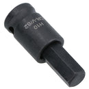 3mm - 10mm x 45mm 3/8in. Drive Short Impact Impacted Allen Hex Key Socket