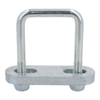 M10 U-Bolt 53mm x 80mm With Plate High Tensile for Boat Trailers