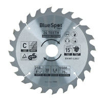 Circular Saw Blade 210mm x 30mm 24 40 48 teeth TCT Cutting Disc Wood 3pc