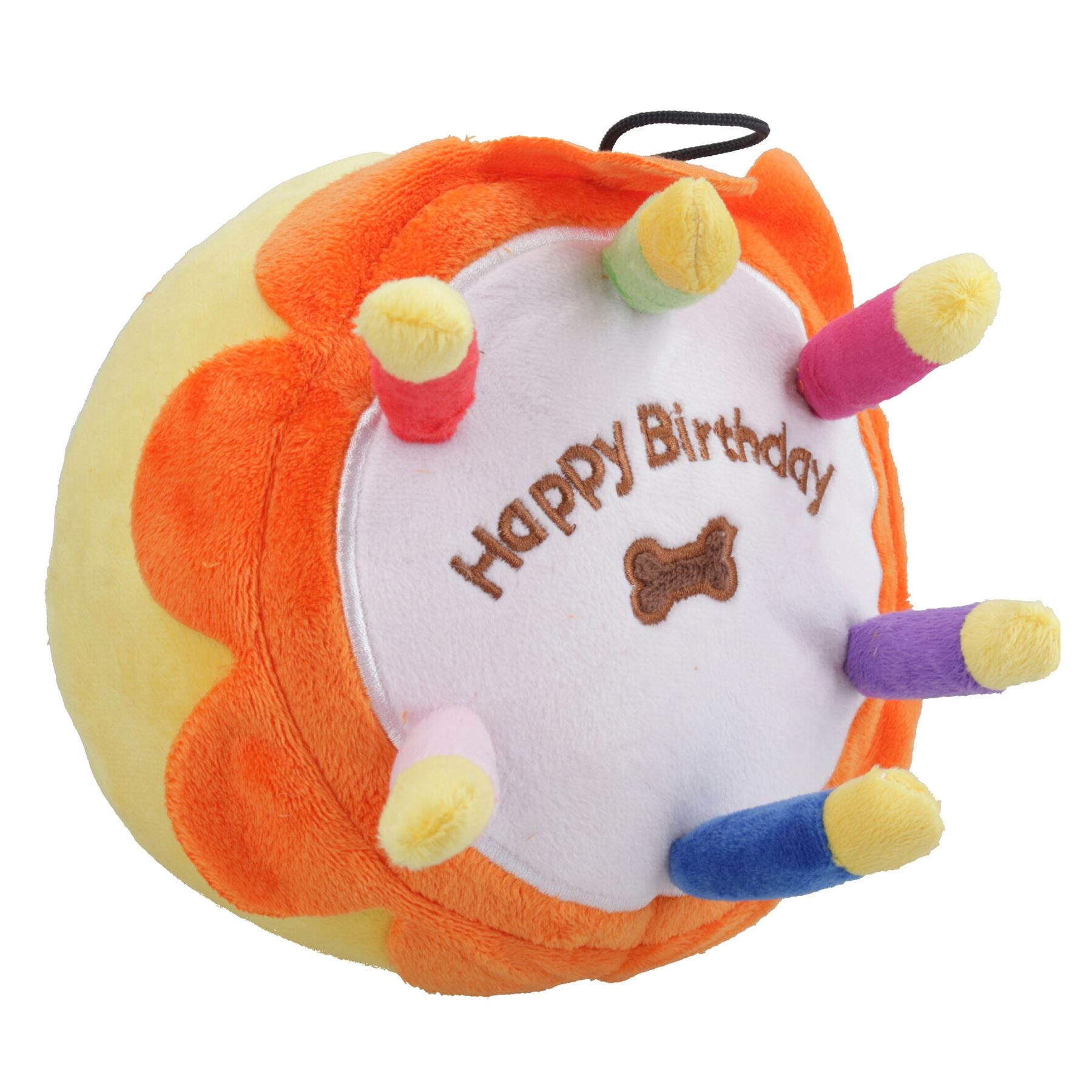 Jouet en peluche super doux et couineur pour gâteau d'anniversaire, grand format, pour chien et chiot, cadeau d'anniversaire