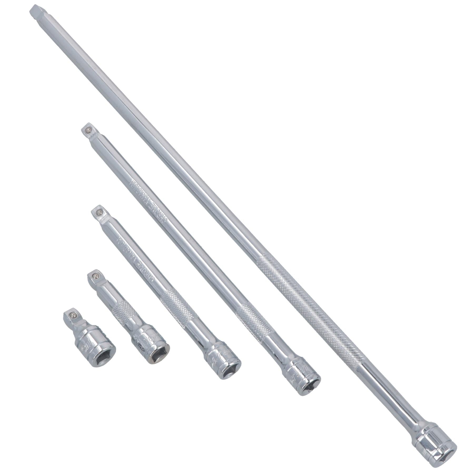 Jeu de 5 rallonges oscillantes pour entraînement 3/8" 38 mm - 450 mm AT616