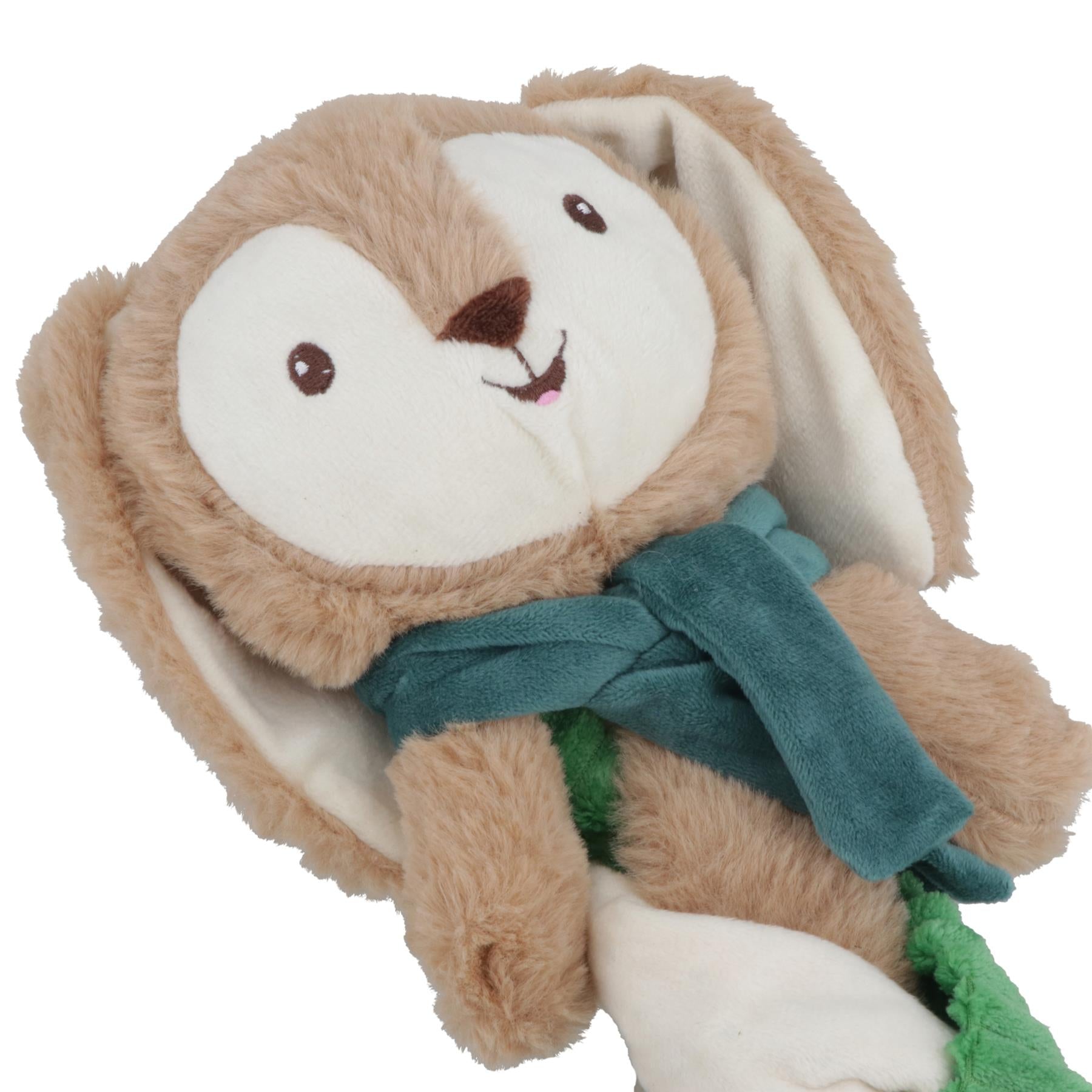Dog Christmas Gift Plaited Pal Bunny Extra Long Plush Squeaky Play Xmas Present