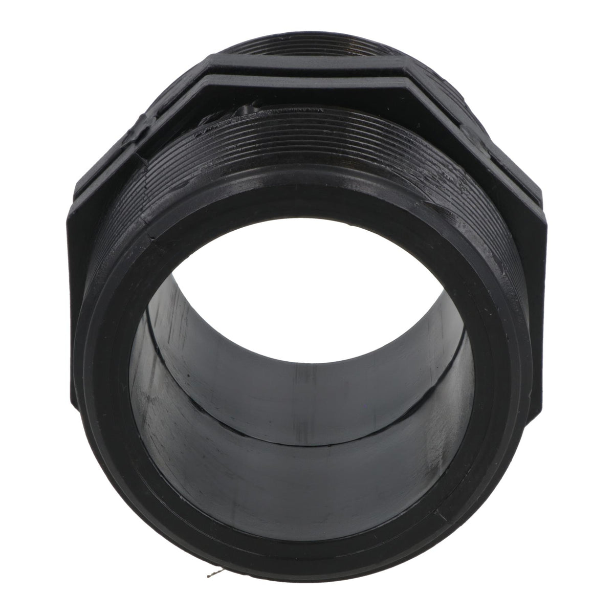 Polypropylene PP Male Nipple Thread Pipe Fitting Sockets 2in – 2in BSP