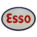 Plaque en fonte Esso pour porte de garage, garage, atelier, essence, huile, garage, automobile