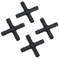 Hozelock Cross Connectors Pipe Joiners For 13mm Pipe Garden Micro Irrigation