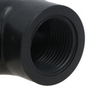 Polypropylene PP 3/4in BSP Female x Male Threaded 90° Elbow Connector