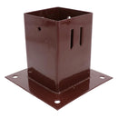 Easy Grip Fence Post Bolt Down Shoe Holder Support Clamp 100mm x 100mm