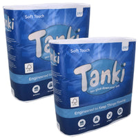 18 Roll No Glue Toilet Paper Loo Roll Caravan Boat Camping Chemical Septic Tank