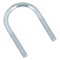 M8 Round Bend U Bolt 42mm x 70mm Width x Length Pipe Clamp Fixing