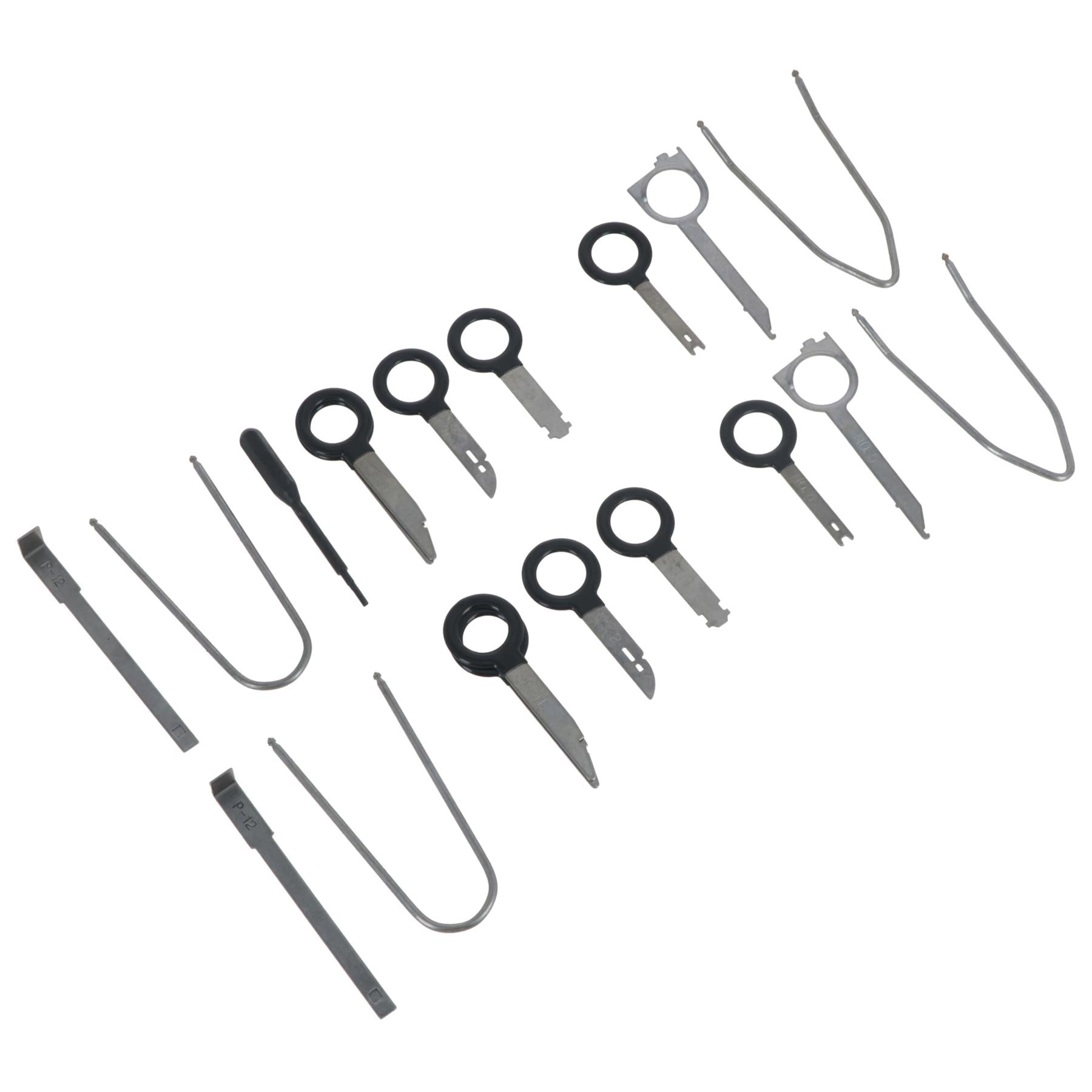 20 stück Autoradio Entfernung Schlüsselstift Werkzeug Stereo Head Unit Audio Werkzeuge CD Haken TE881